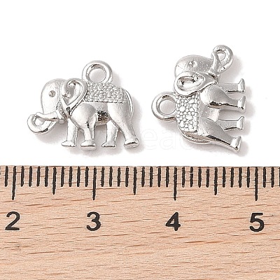 Vintage Elephant Charms X-PALLOY-ZN-47017-N-FF-1