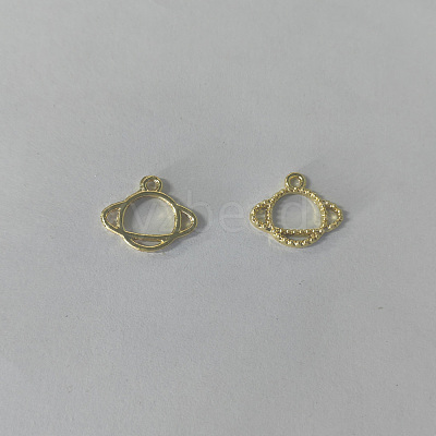 Alloy Open Back Bezel Pendants FIND-WH0115-05LG-1