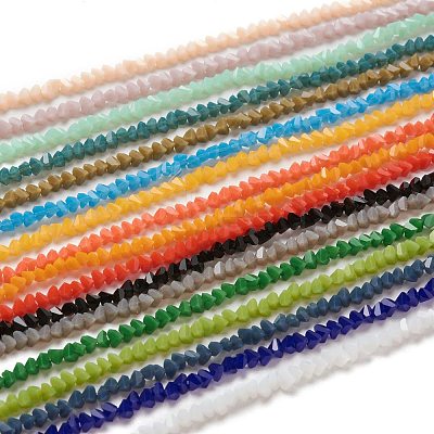 Glass Beads Strands GLAA-L031-01-C-1