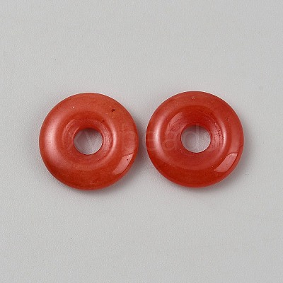Natural Red Chalcedony Pendants G-WH0016-53B-1