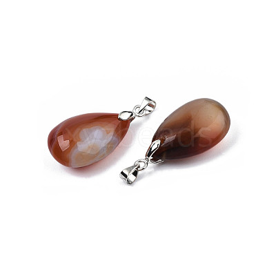 Natural Carnelian Pendants G-S243-26-1