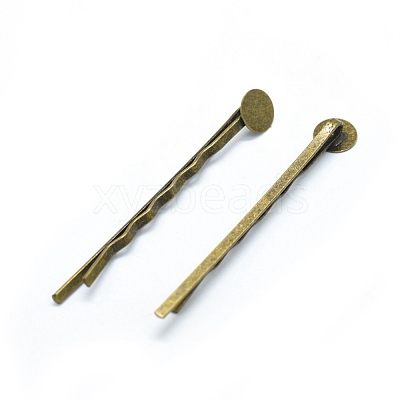 Iron Hair Bobby Pin Findings IFIN-L032-06AB-NF-1
