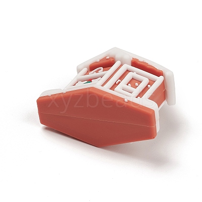 PVC Plastic Christmas Style Big Pendants PVC-O001-02J-1