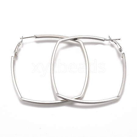 Iron Hoop Earrings EJEW-TAC0009-06P-1