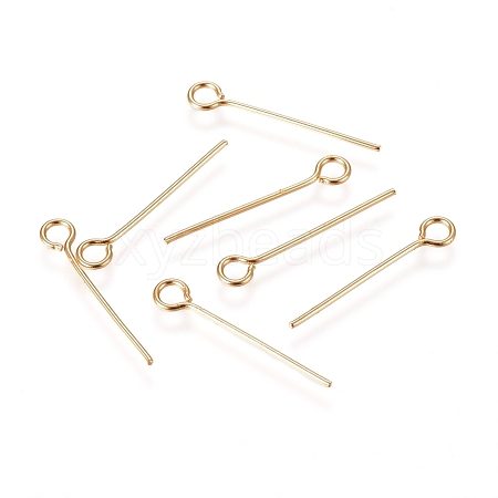 304 Stainless Steel Eye Pins STAS-L238-005B-G-1