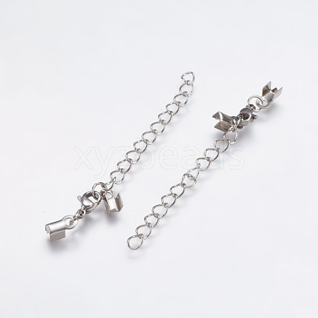 Tarnish Resistant 304 Stainless Steel Chain Extender STAS-L201-17P-1