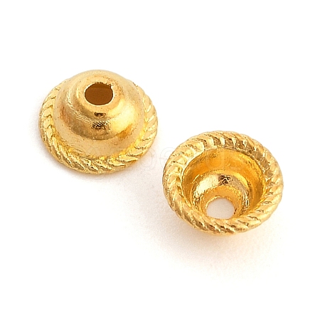 Tibetan Style Alloy Bead Caps K090A011-1