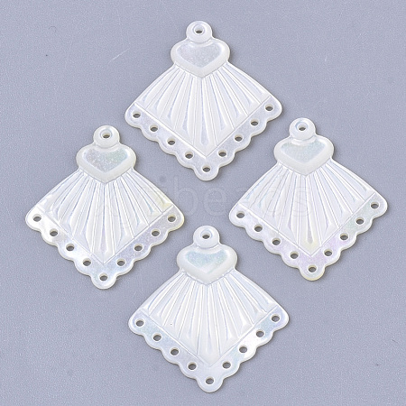 White Shell Chandelier Components Links SHEL-T016-02-1