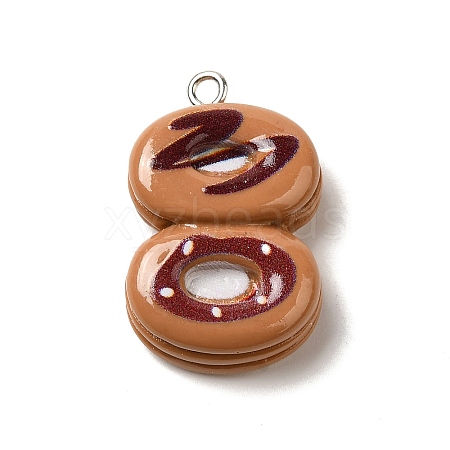 Resin Pendants RESI-A038-02J-1