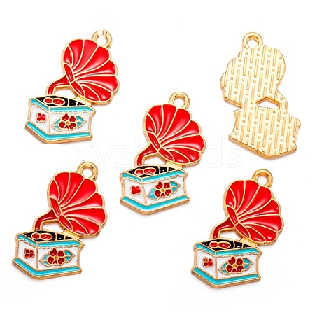 Alloy Enamel Pendants PW-WG086C0-08-1