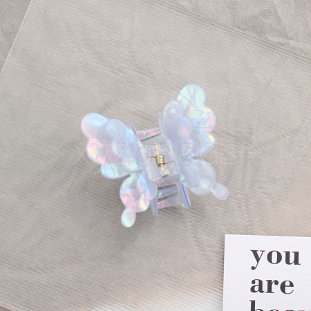 Butterfly Acrylic Claw Hair Clips PW-WG49228-02-1