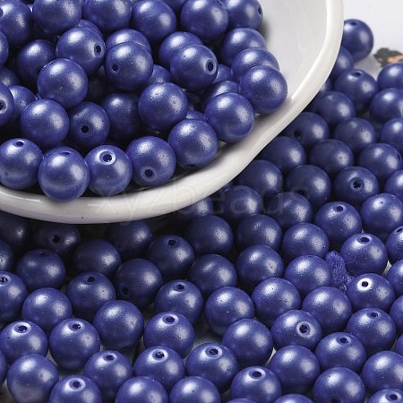 Baking Paint Glass Seed Beads SEED-A034-02M-1