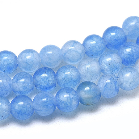 Natural White Jade Beads Strands G-S266-3mm-14A-1