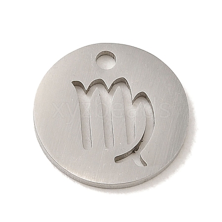 Non-Tarnish 201 Stainless Steel Charms STAS-E217-10P-01-1