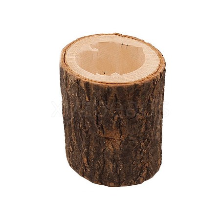 Wooden Stump Candle Holder Party Home Decoration Ornament PW-WGB2334-03-1