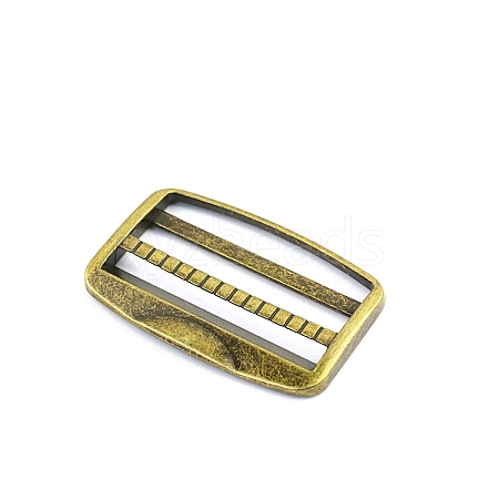 Rectangle Zinc Alloy Ladder Lock Slider PW-WG5DAC5-05-1