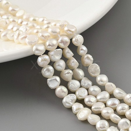 Natural Cultured Freshwater Pearl Beads Strands PEAR-A006-03C-1