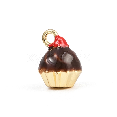 Alloy Enamel Charms ENAM-I067-02G-03A-1