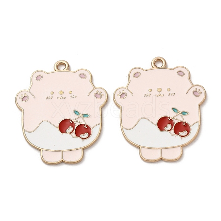 Alloy Enamel Pendants STAS-I354-02KCG-04-1