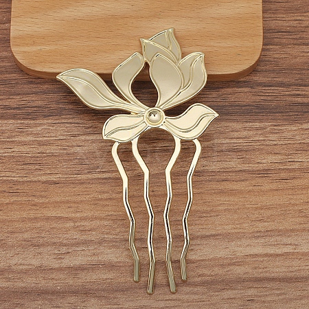 Alloy Hair Comb Findings PW-WG20F5C-04-1