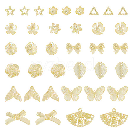 182Pcs 100G Transparent Acrylic Beads OACR-TA0003-69B-1