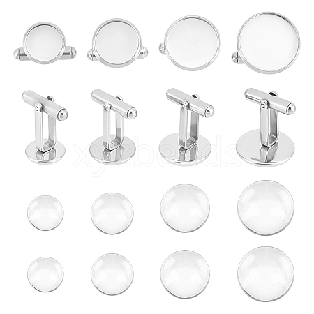 304 Stainless Steel Cuffinks STAS-UN0008-82-1