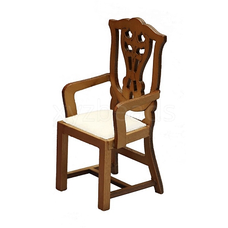 Wood Armchair Miniature Ornaments PW-WGA6596-01-1