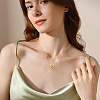 6Pcs 6 Colors Rack Plating Brass Pendant KK-DC0004-98-6