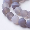 Natural Grade A Striped Agate/Banded Agate Beads Strands G-E478-04-8mm-3