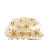 Moon Star Acrylic Claw Hair Clips PW-WG10C93-06-1