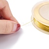 Round Copper Wire for Jewelry Making CWIR-WH0001-0.2mm-05-3