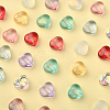 100Pcs 10 Colors Transparent Glass Beads GLAA-CJ0001-56-4