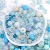 DIY Lampwork Beads & Glass Seed Beds Jewelry Making Findings Kits SEED-K010-01C-3