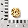 Brass Pave Cubic Zirconia Multi-strand Links KK-F913-13G-4