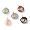 Natural & Synthetic Gemstone Pendants PALLOY-JF01128-1