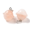 Natural Pink Aventurine Pendants G-B041-01P-17-2