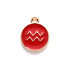 Alloy Enamel Pendants ENAM-S124-01A-07J-2