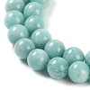 Natural Amazonite Beads Strands G-F602-02-8mm-2