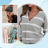 240Pcs 12 Styles 4-Hole Coconut Buttons DIY-AR0004-67-5