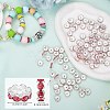 120Pcs Brass Rhinestone Spacer Beads FIND-SZ0003-70B-2