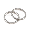 304 Stainless Steel Closed Jump Rings STAS-G393-06P-17-3