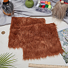 Faux Rabbit Fur Polyester Fabric DIY-WH0504-258F-5