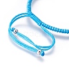 Nylon Cord Braided Bead Bracelets Making BJEW-F360-FP06-3