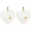 2Pcs Natural Quartz Crystal Pendants G-FH0002-76C-1