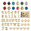 DIY Birthstone Jewelry Making Finding Kit FIND-TA0002-12-1