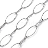 304 Stainless Steel Oval Link Chains CHS-B006-12P-1