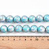 Synthetic Turquoise Beads Strands TURQ-T004-08A-09-5