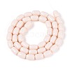 Opaque Glass Beads Strands GLAA-T028-14P-A02-2
