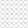 SOFPLATE 304 1000pcs Stainless Steel Open Jump Rings STAS-SP0001-71A-1