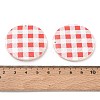 Schima Wood Double-faced Printed Pendants WD-CBAAE3D-01-4